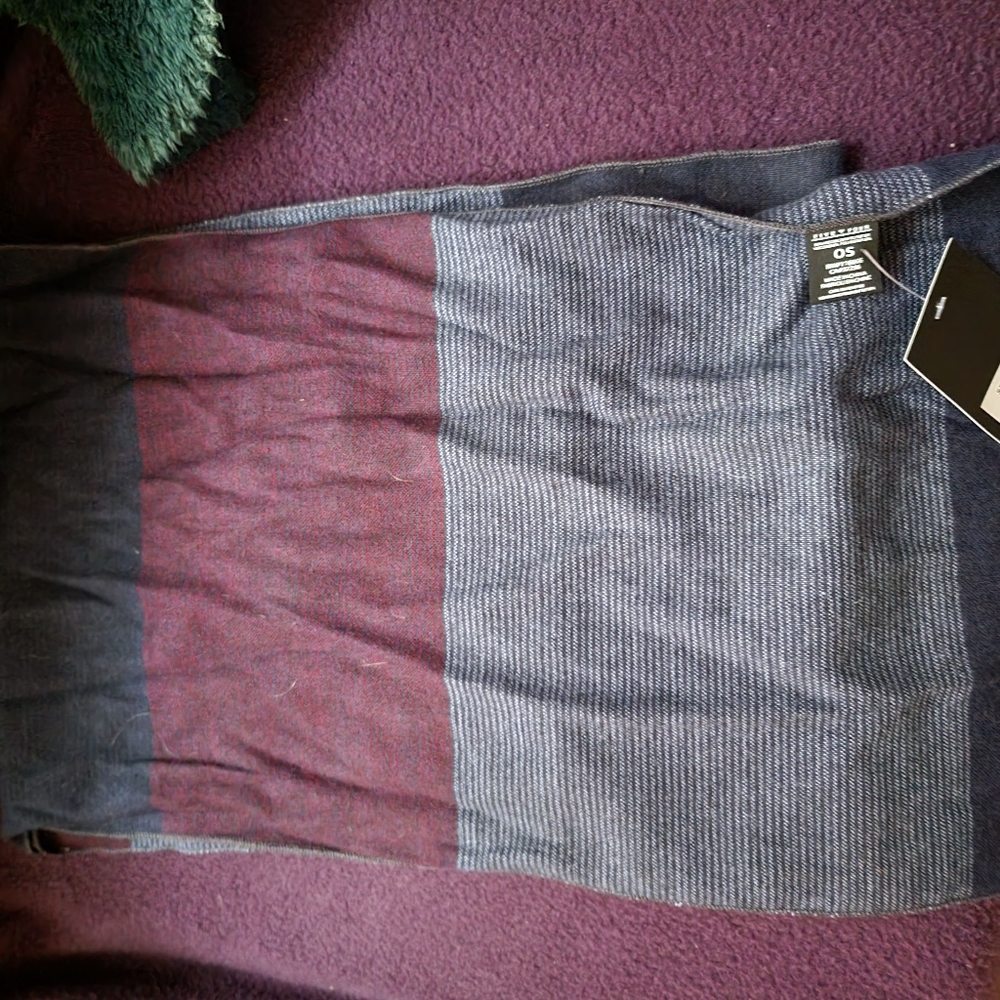 Blue/ grey scarf NWT